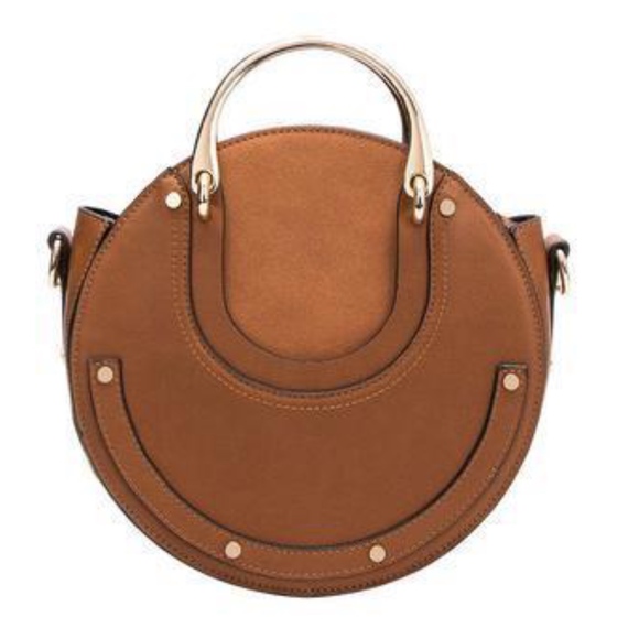 Melie Bianco Handbags - 👑 FULL MOON CROSSBODY -TAN